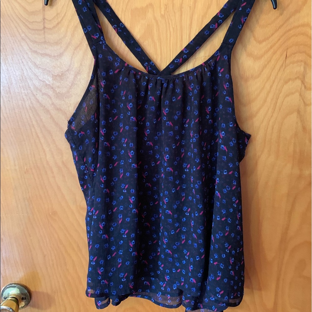 Floral tank top